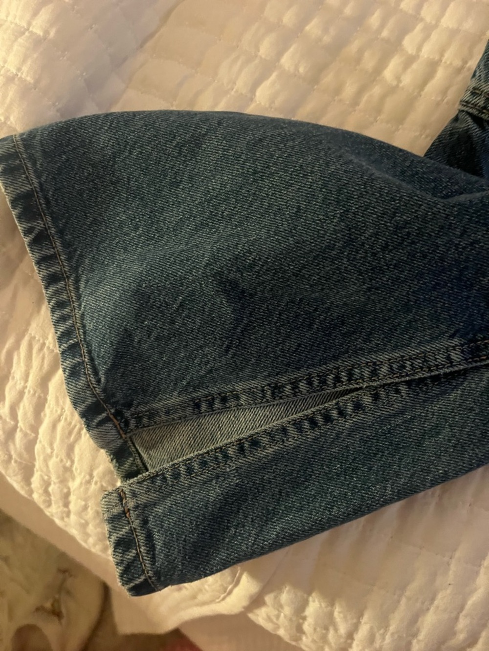 Zara Light Blue Distressed Denim Jeans - Picture 2 of 4